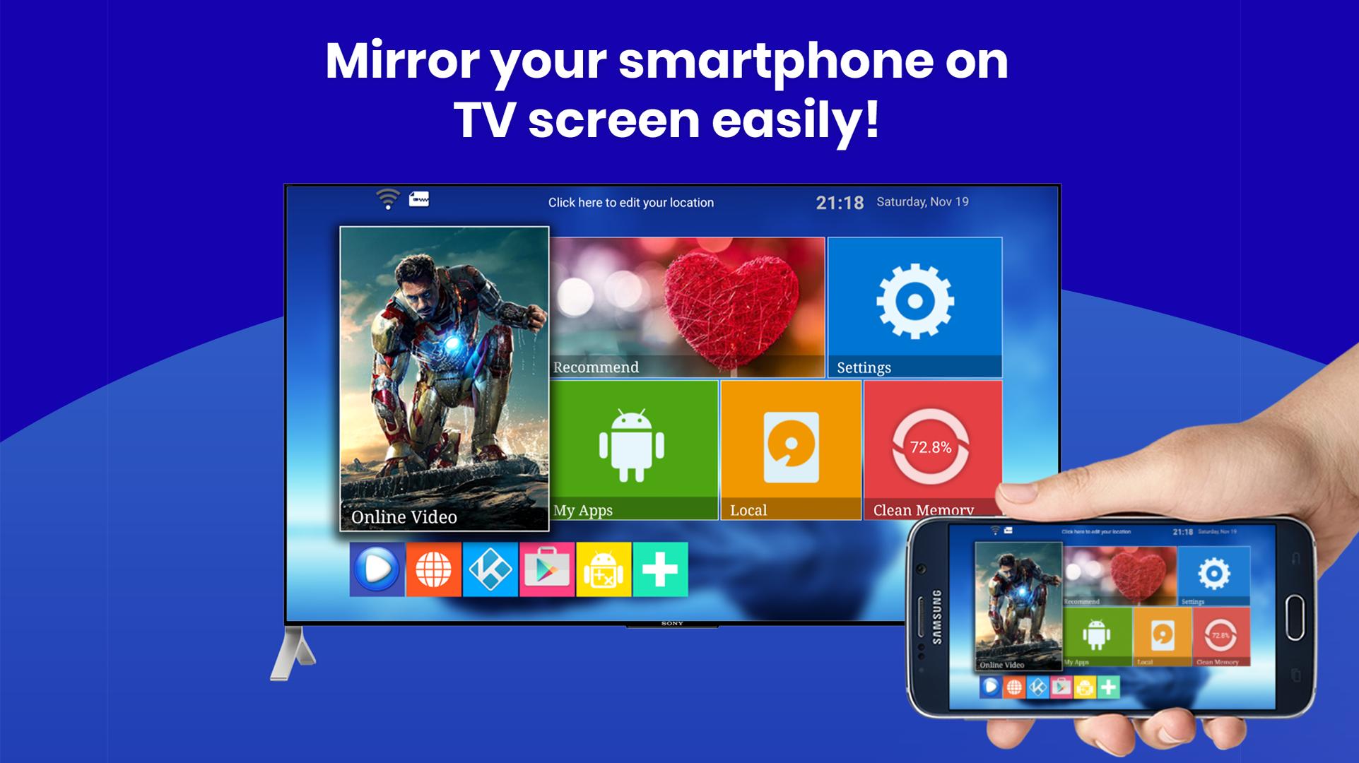 Miroir d'écran Samsung TV APK pour Android Télécharger