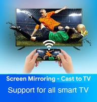 Screen Mirroring - TV Cast for الملصق