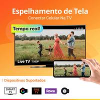 Espelhar Celular na TV - Cast Cartaz