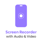 Screen Recorder With Audio2022 أيقونة