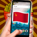 Communism URSS Flag Anthem on the Screen APK