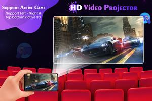 HD Video Projector Poster