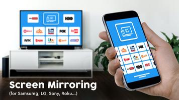 HD画面ミラーリングアプリ-電話をテレビに接続 ポスター