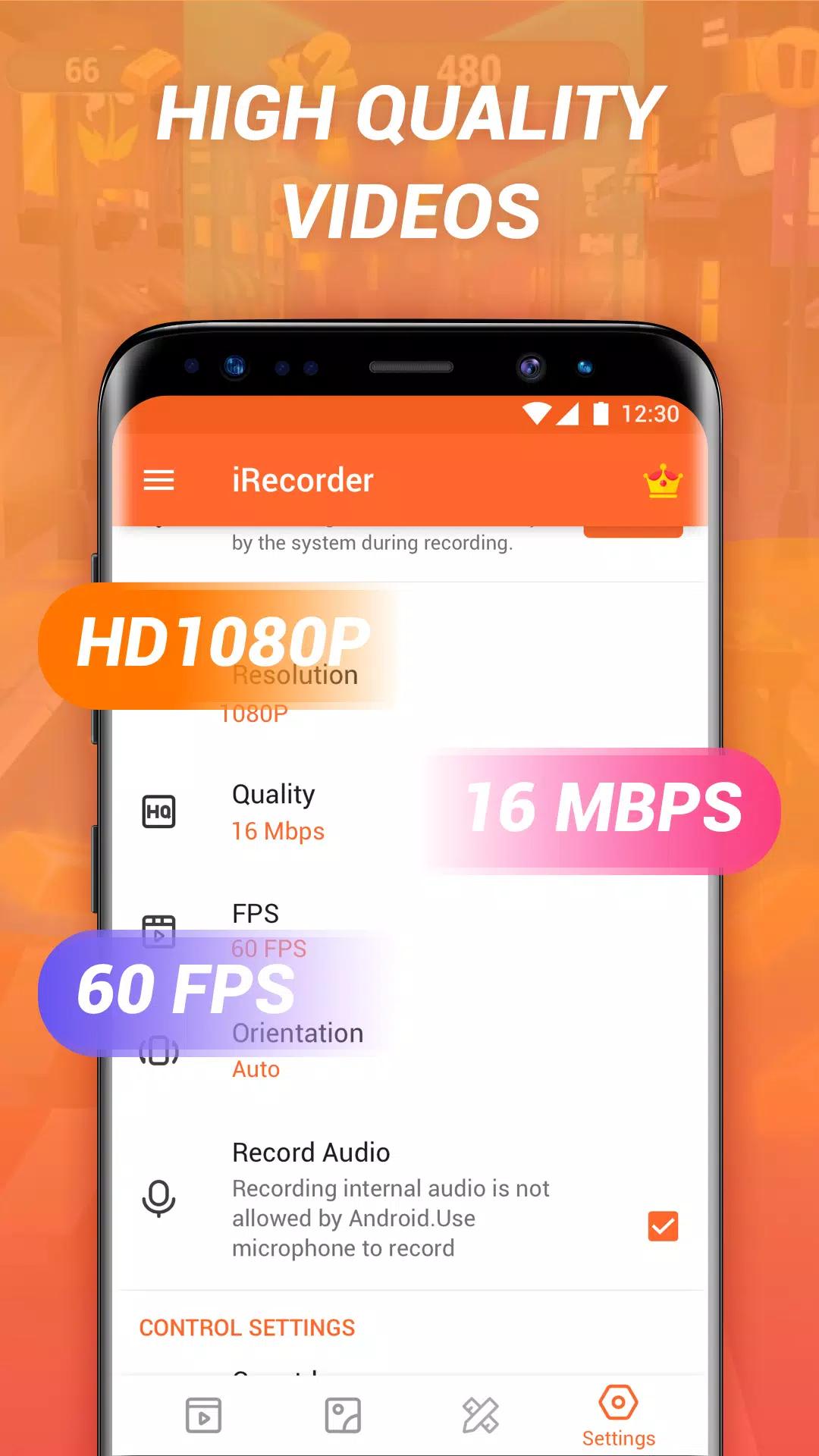 HD Screen Recorder 1080P 60fps – Apps no Google Play