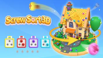 Screw Sort 3D الملصق