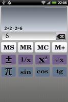 Calculatrice voix capture d'écran 2