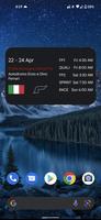 F1 Schedule poster