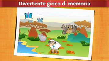 Poster Gioco di Memoria per Bambini