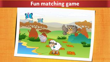 Memory Matching Game for Kids پوسٹر