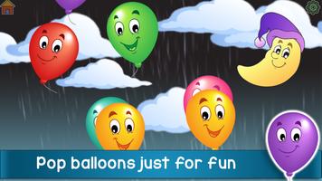 Kids Balloon Pop Game ảnh chụp màn hình 1