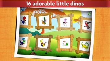 Kids Dinosaur Coloring Pages syot layar 1
