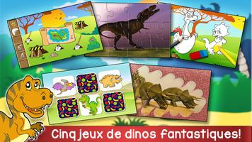 Jeu Dinosaure pour Enfants Affiche