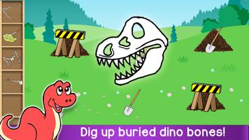 Dinozor Macera - Çocuklar Oyun Ekran Görüntüsü 1