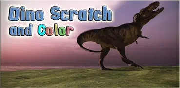 Dinosaur Scratch and Paint - Free Game for Kids