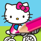 Hello Kitty Coloring simgesi