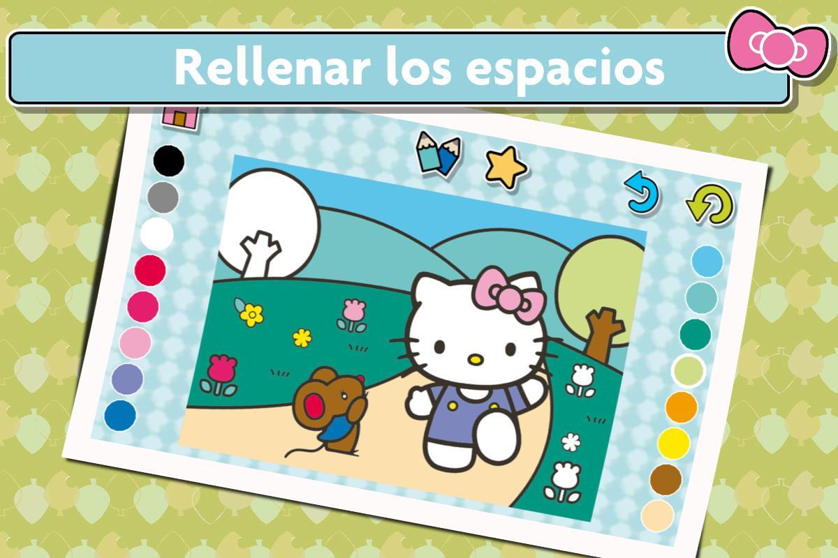Descarga de APK de Hello Kitty Libro para Colorear y Dibujar para Android