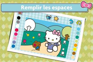 Hello Kitty coloriages - Jeu de dessin amusant ❤ Affiche