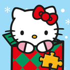 Hello Kitty Weihnachtspuzzle - Spiel für Kinder 🎄 Zeichen