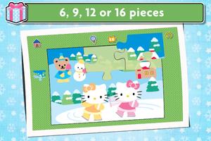 Hello Kitty Christmas Puzzles - Games for Kids 🎄 تصوير الشاشة 2