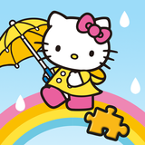 Hello Kitty Jigsaw Puzzles - Games for Kids ❤ أيقونة