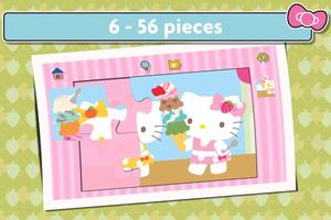 Hello Kitty Jigsaw Puzzles - Games for Kids ❤ تصوير الشاشة 2