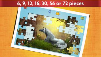 Unicorn Jigsaw Puzzle Kids 截图 2