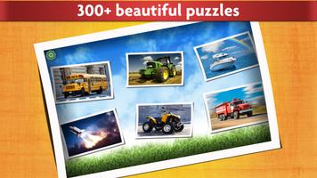 Cars and Trucks Jigsaw Puzzle syot layar 1
