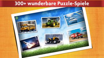 Puzzlespiel mit Autos & Züge Screenshot 1