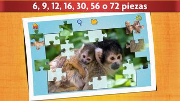 Juego Puzzle Crías Animales captura de pantalla 2