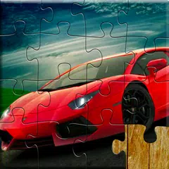 Kids Sports Car Jigsaw Puzzles Icon