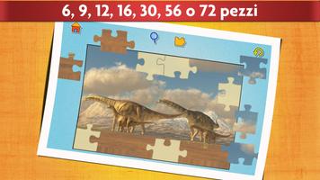 2 Schermata Gioco Dinosauri Puzzle Bambini
