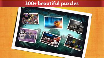 Halloween Jigsaw Puzzles Game syot layar 1