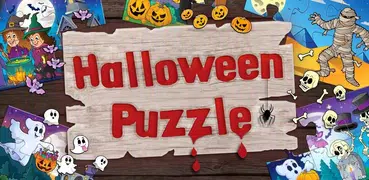 Juego Puzzle Halloween Niños