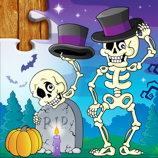 Juego Puzzle Halloween Niños