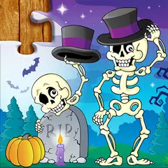 Kids Halloween Jigsaw Puzzles Icon