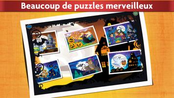 Jeu Puzzle Halloween Enfants Affiche