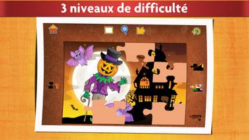 Jeu Puzzle Halloween Enfants capture d'écran 3