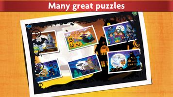 Kids Halloween Jigsaw Puzzles الملصق