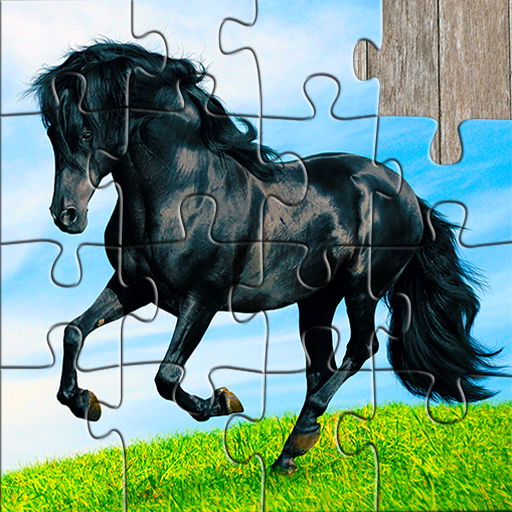 Juego de Caballos Puzzle Niños