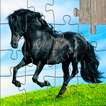 Jeu de Chevaux Puzzle Enfants