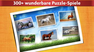 Puzzlespiel mit Pferde Kinder Screenshot 1