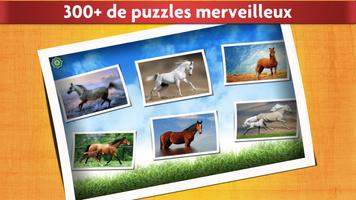 Jeu de Chevaux Puzzle Enfants capture d'écran 1