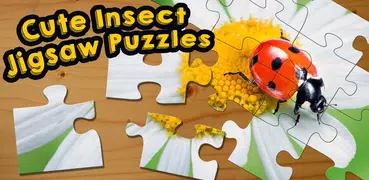 Puzzlespiel Insekten Kinder