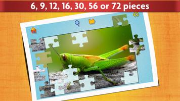 Insect Jigsaw Puzzle Game Kids تصوير الشاشة 2