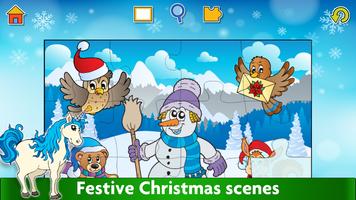 برنامه‌نما Kids Christmas Jigsaw Puzzles عکس از صفحه