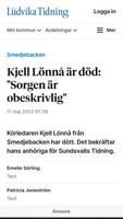 Nya Ludvika Tidning capture d'écran 2
