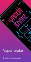 Vapor snake: Classic arcade ga الملصق