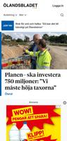 Ölandsbladet โปสเตอร์