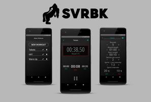 SVRBK Timer for HIIT & Boxing poster