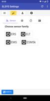 پوستر Sensor settings